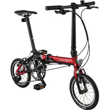 Bicicletta Pieghevole DAHON K3 14" Rosso/Nero 2021 0